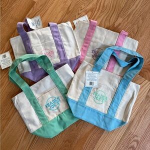 Trader Joe's Canvas Tote Bag Set - Multicolor